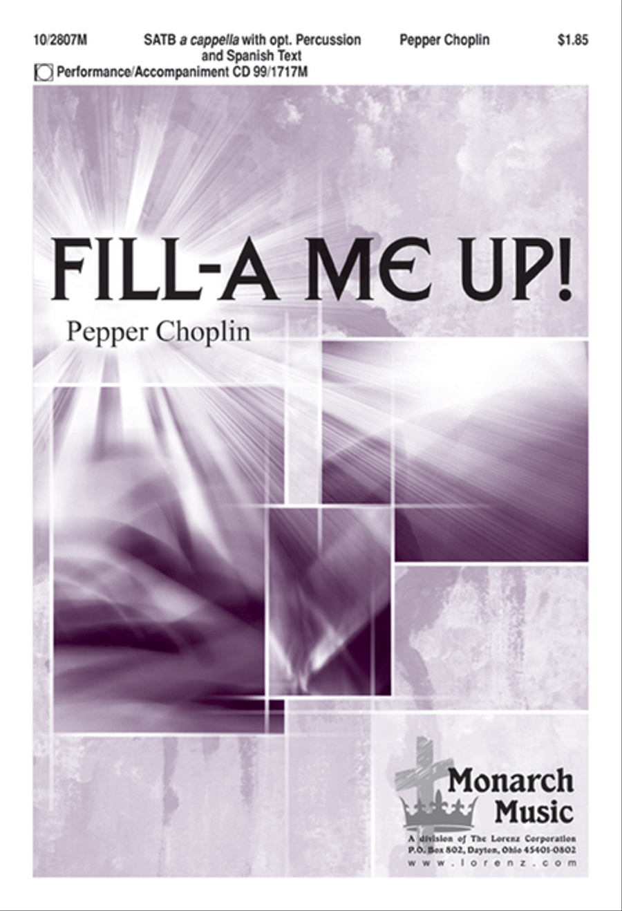 Fill-a Me Up! 4-Part scores gallery preview page 1