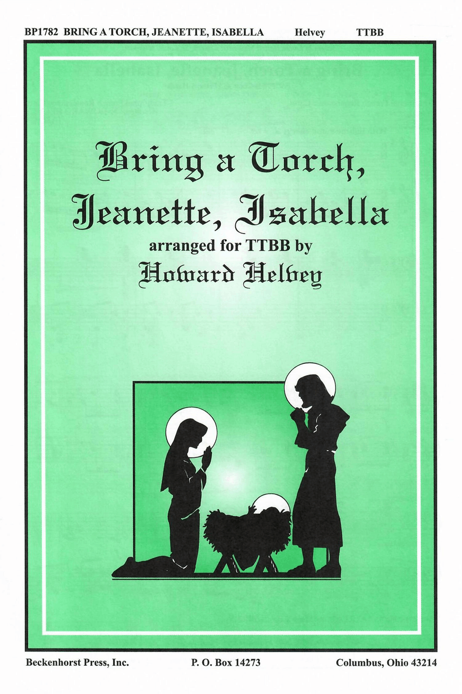 Bring a Torch, Jeanette, Isabella - TTBB TTBB scores gallery preview page 1