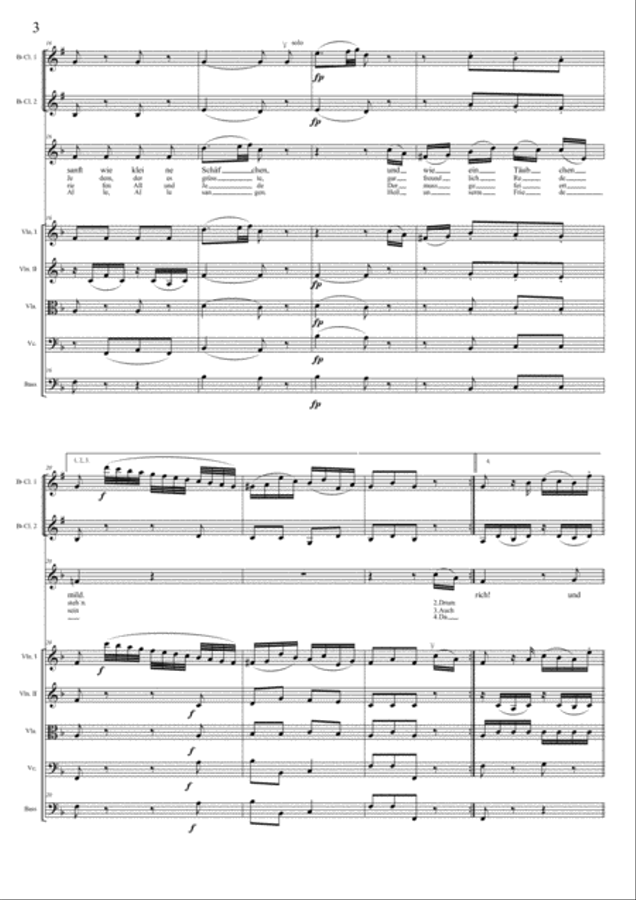 Des kleinen Friedrichs Geburtstag String Orchestra scores gallery preview page 3
