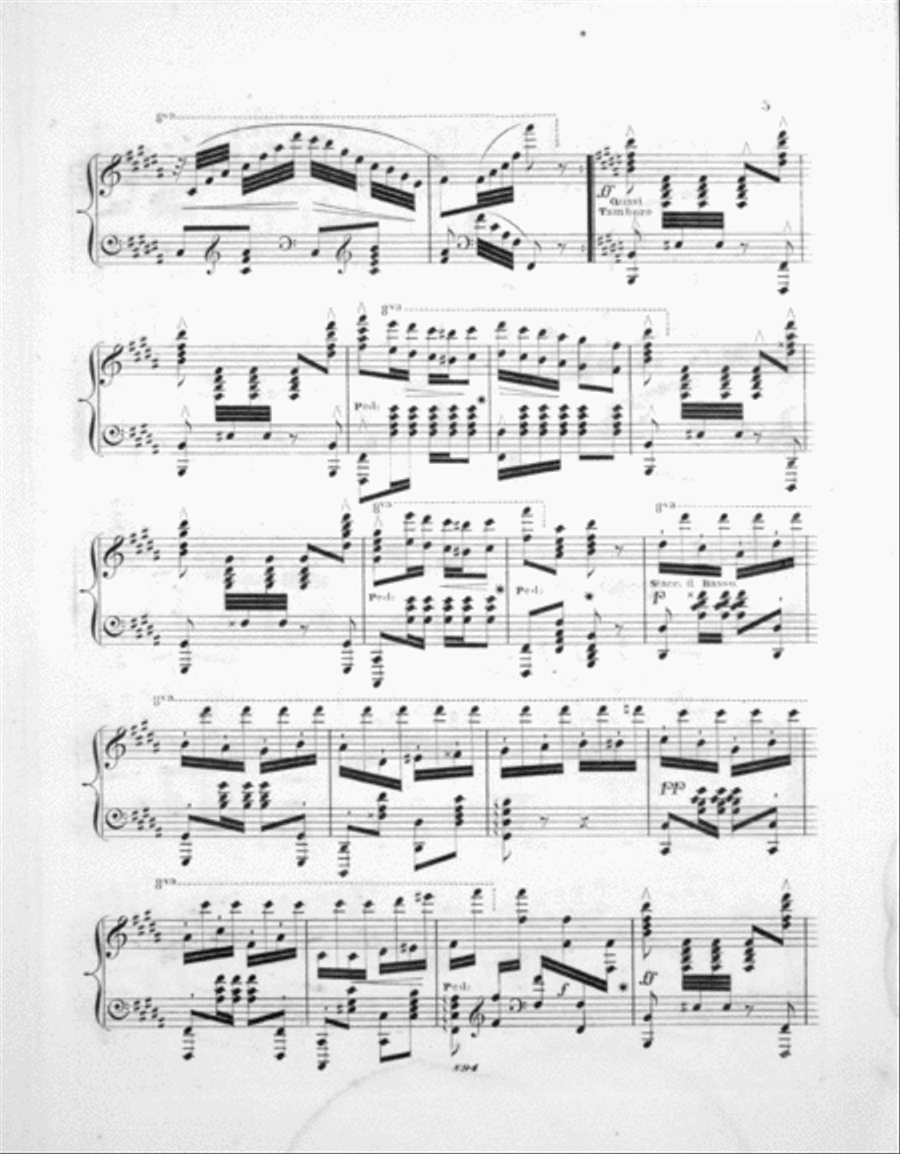 Grande Polka de Concert Piano Solo scores gallery preview page 5