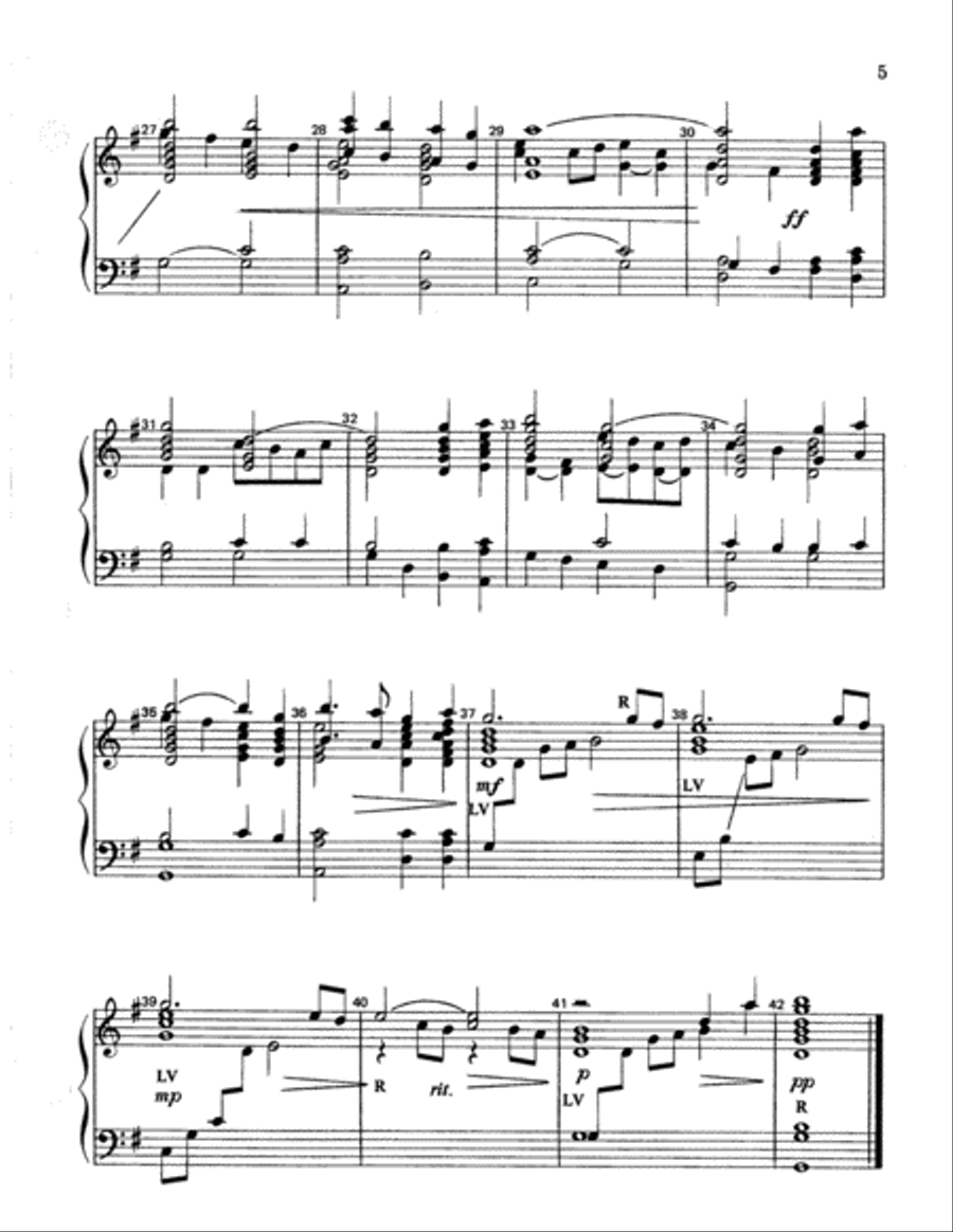 Glory and Praise 4-Octaves scores gallery preview page 4