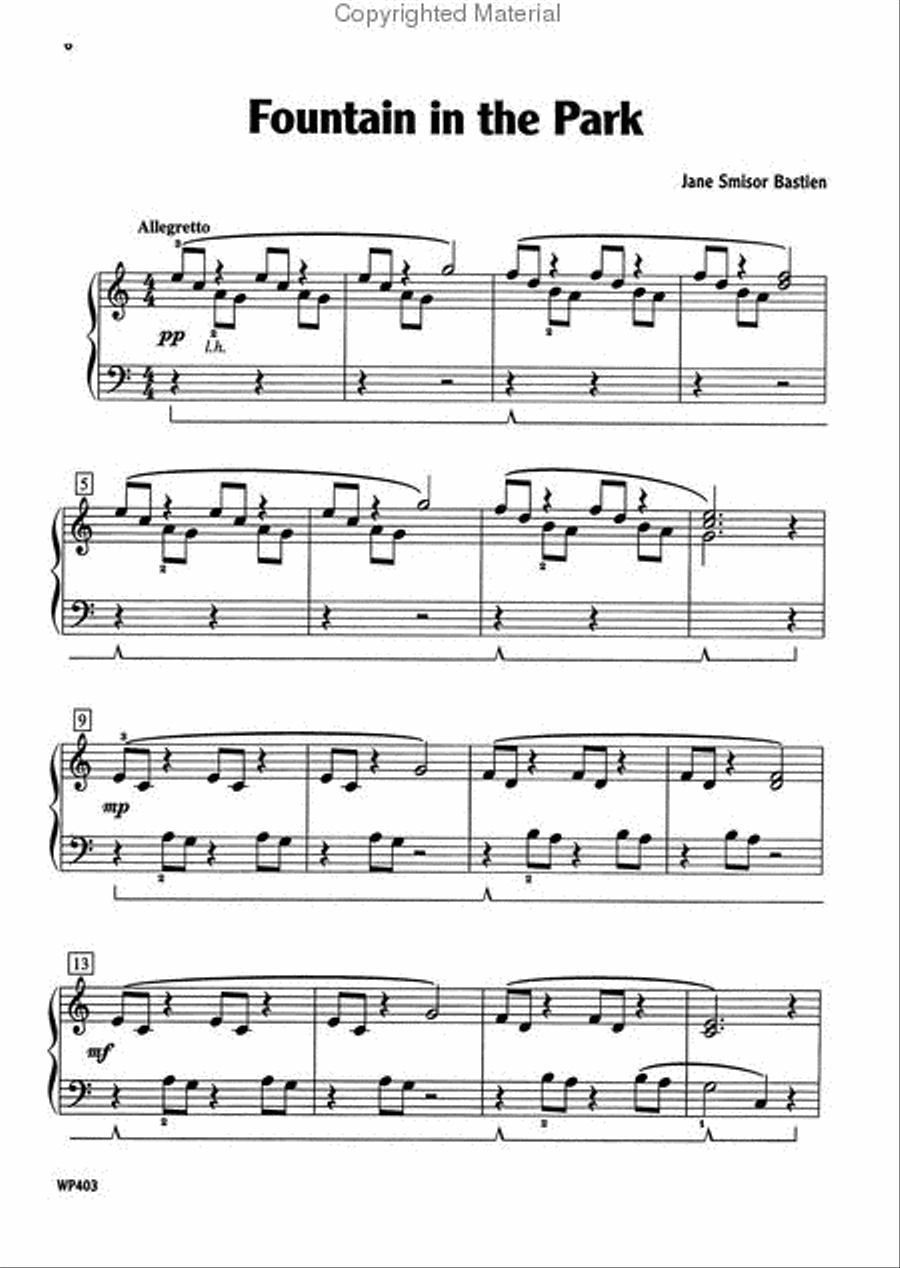 Bastiens' Collage of Solos, Book 3 Piano Method scores gallery preview page 2