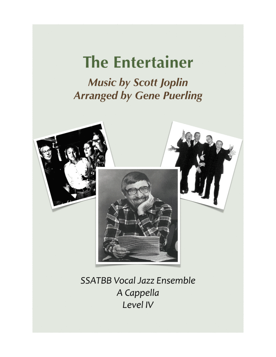 The Entertainer - SSATBB A Cappella image number null