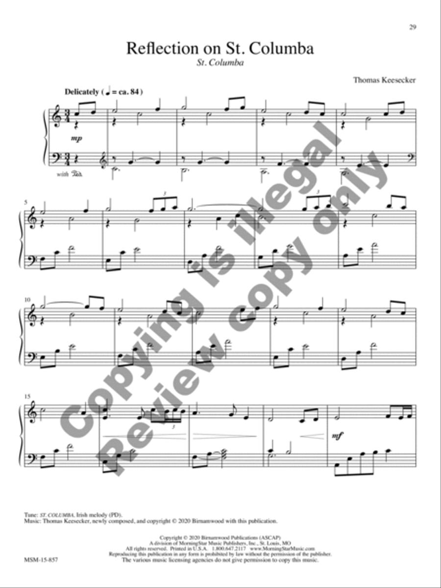 The Quiet Heart Piano Solo scores gallery preview page 11
