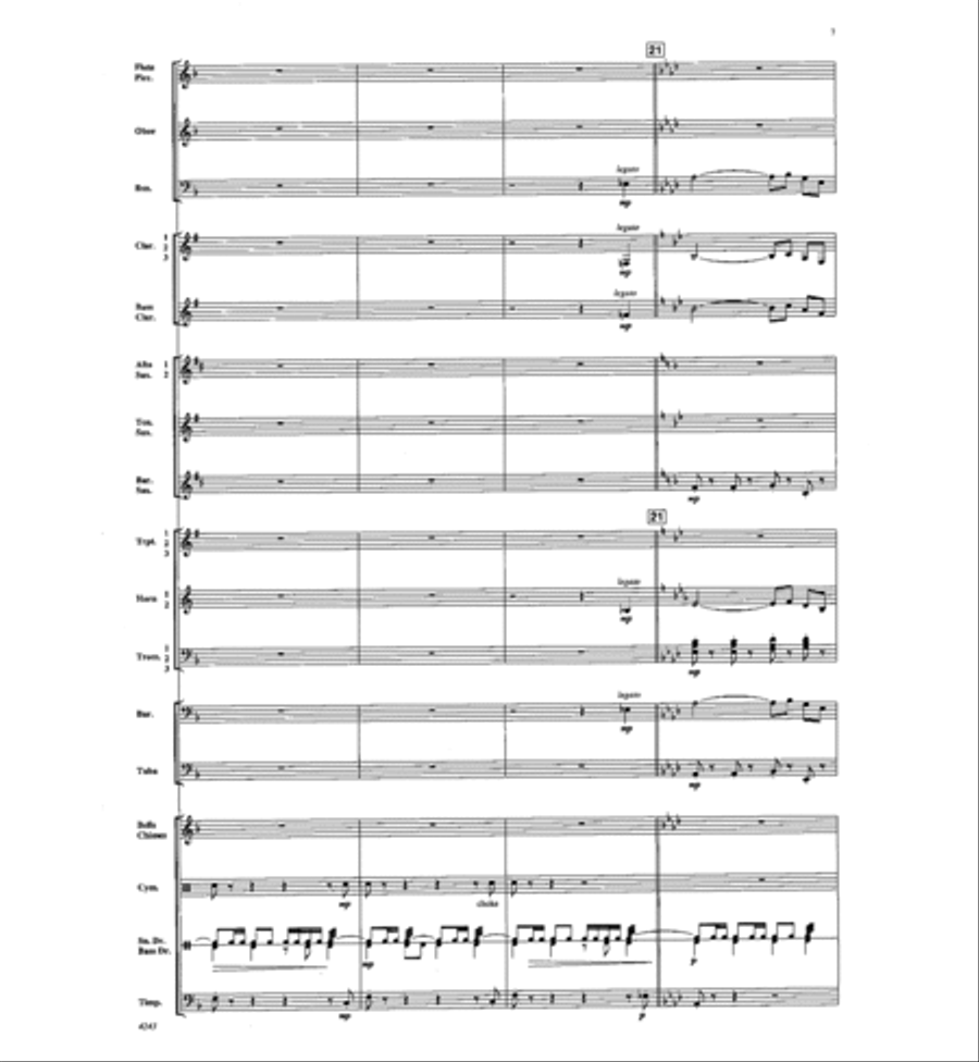 Encomium Concert Band scores gallery preview page 6
