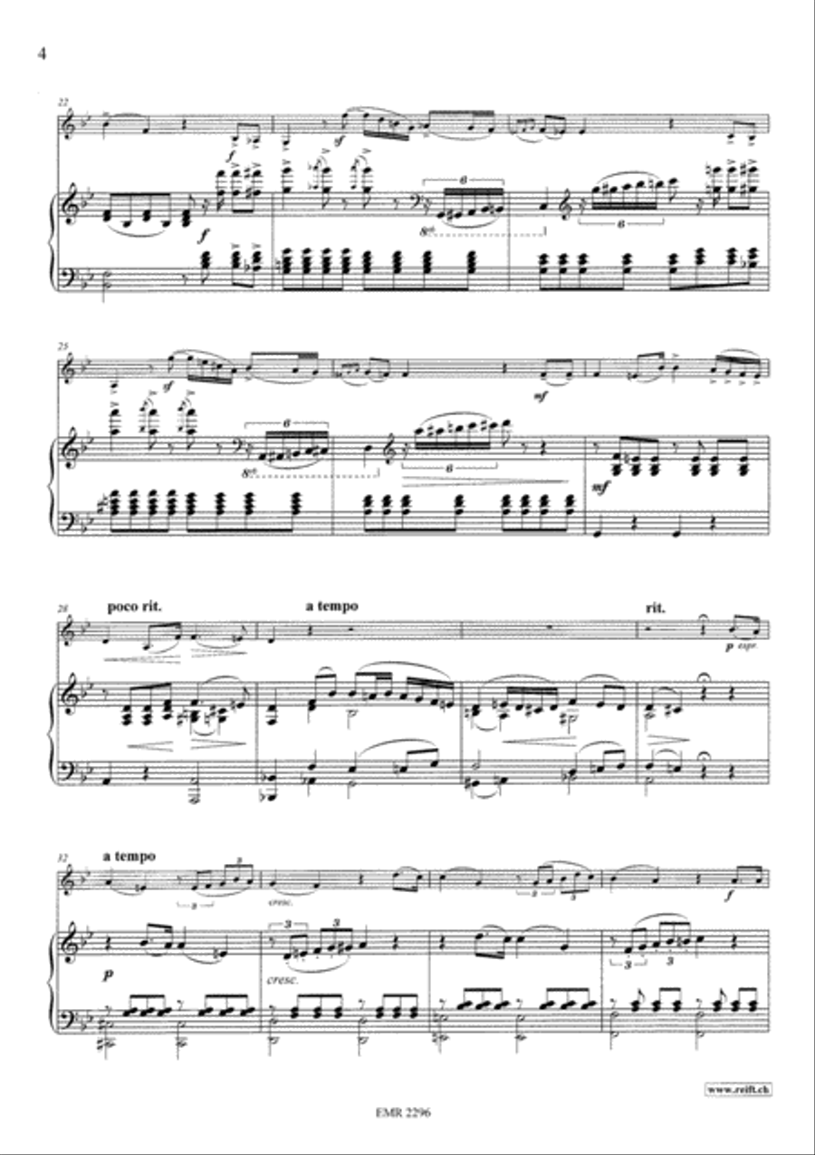 Romance Piano Accompaniment scores gallery preview page 4