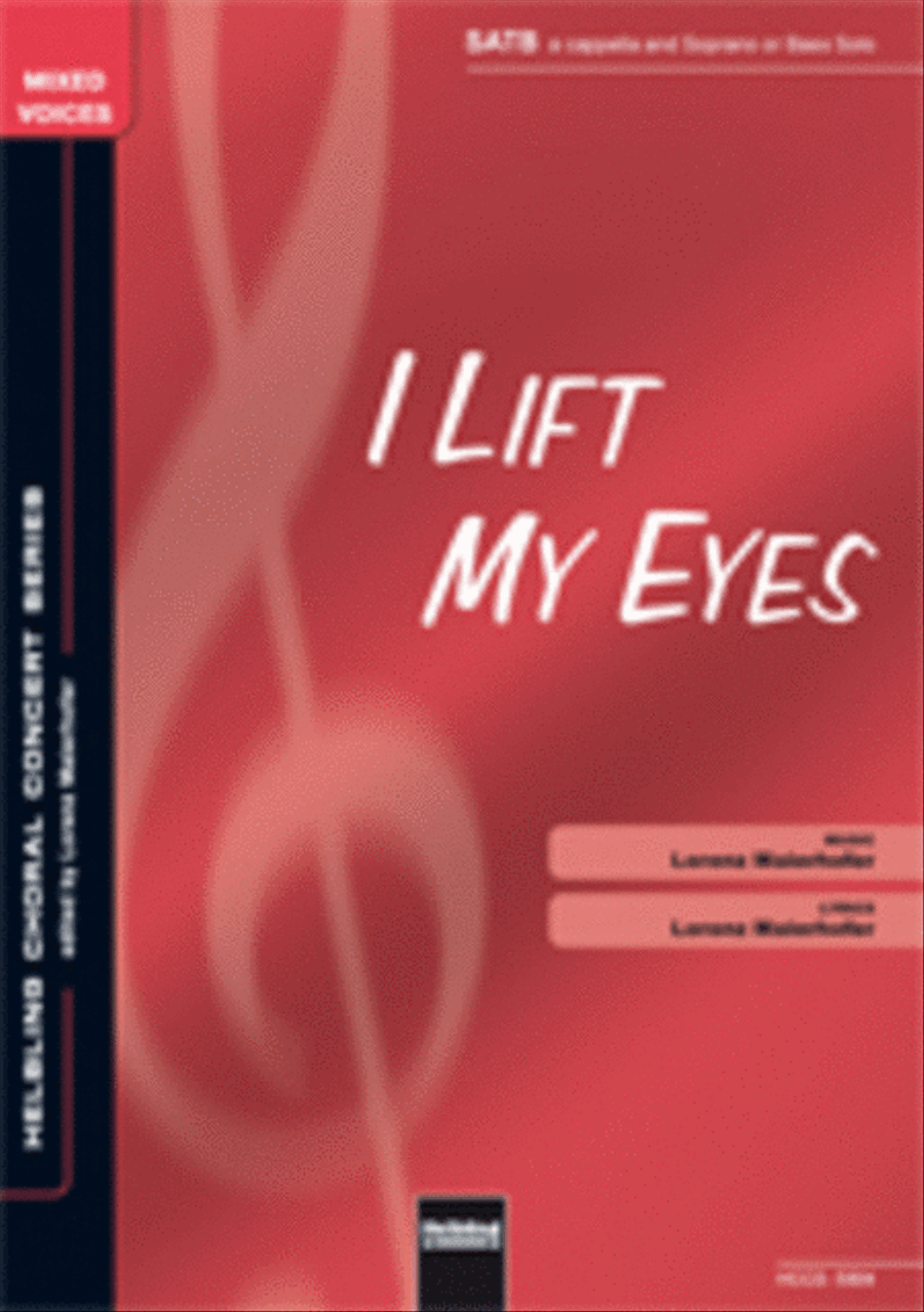 I lift my eyes 4-Part scores gallery preview page 1