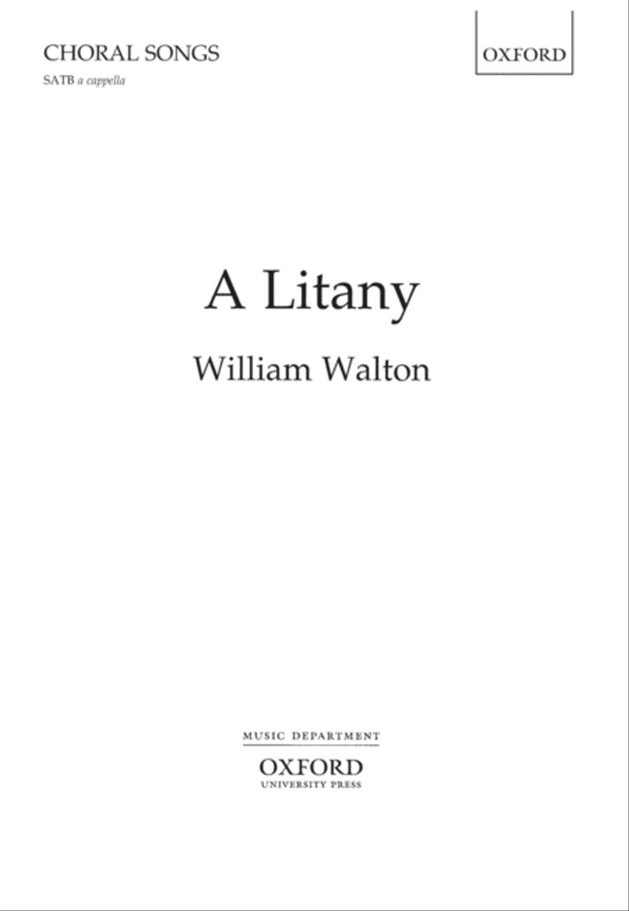 A Litany 4-Part scores gallery preview page 1