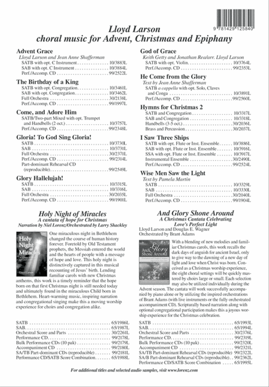Joy of Every Longing Heart 4-Part scores gallery preview page 13