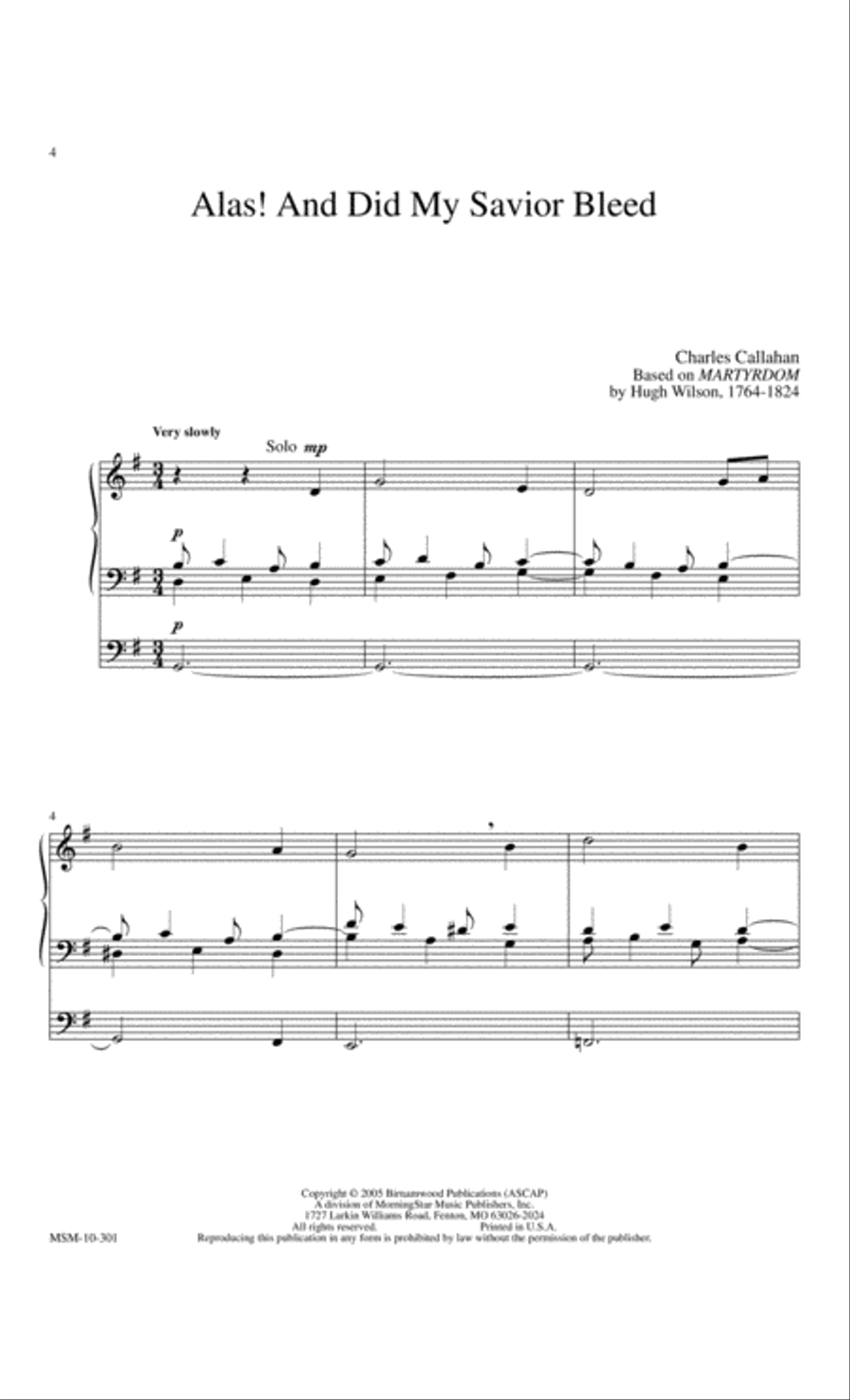 Thine the Glory Organ scores gallery preview page 3