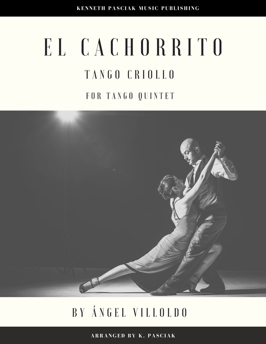 El Cachorrito (for Tango Quintet) Small Ensemble scores gallery preview page 1