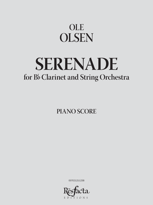 Serenade for Clarinet and Piano