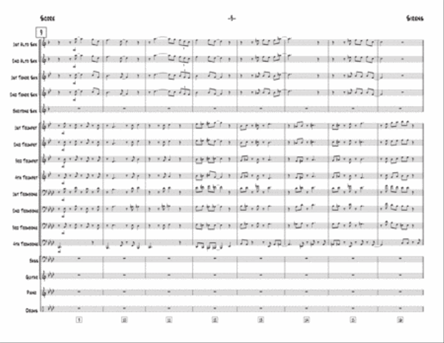 Sirens A Cappella scores gallery preview page 4