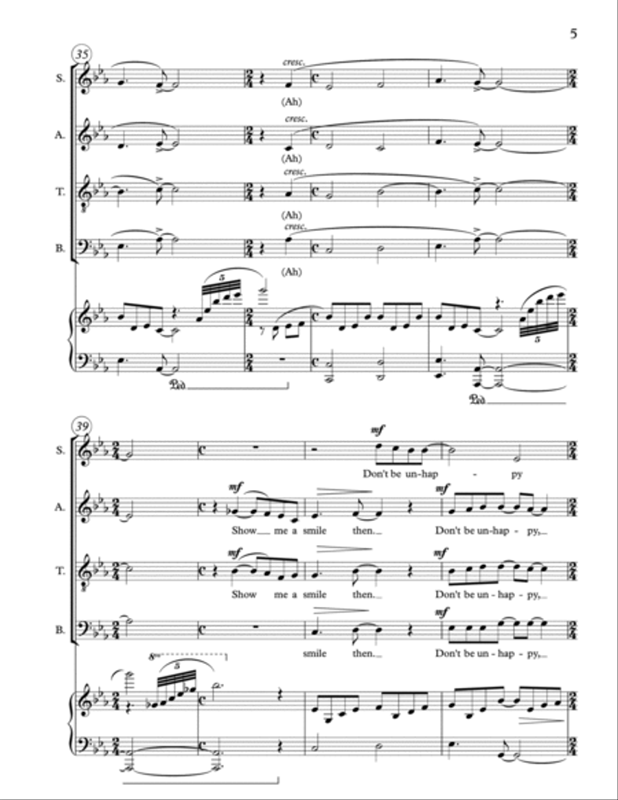 True Colors 4-Part scores gallery preview page 5