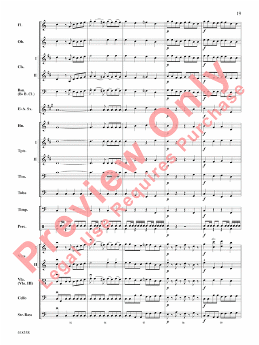 Symphony No. 36, The Linz Full Orchestra scores gallery preview page 20