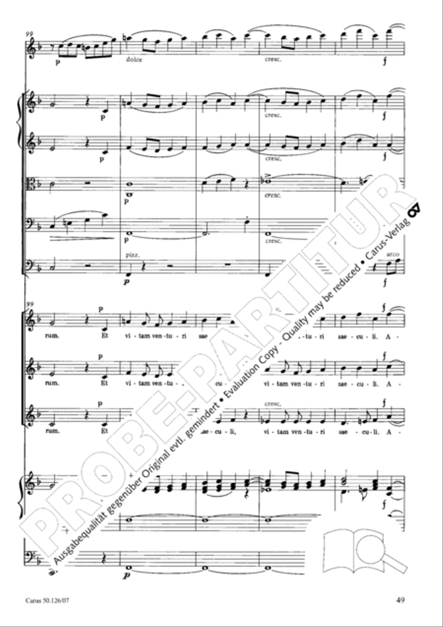 Mass in A major Mass in A major SSA scores gallery preview page 62