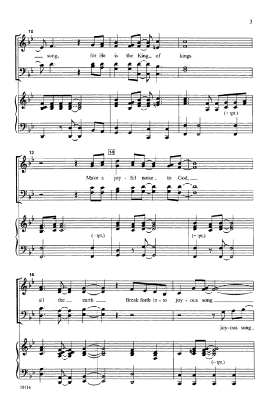 A New Psalm 4-Part scores gallery preview page 3