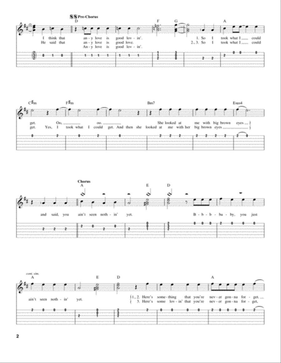 You Ain T Seen Nothing Yet Guitar Lesson You Ain't Seen Nothin' Yet by Bachman-Turner Overdrive - Electric