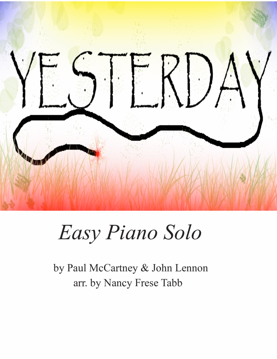 Yesterday Yesterday Piano Method scores gallery preview page 1