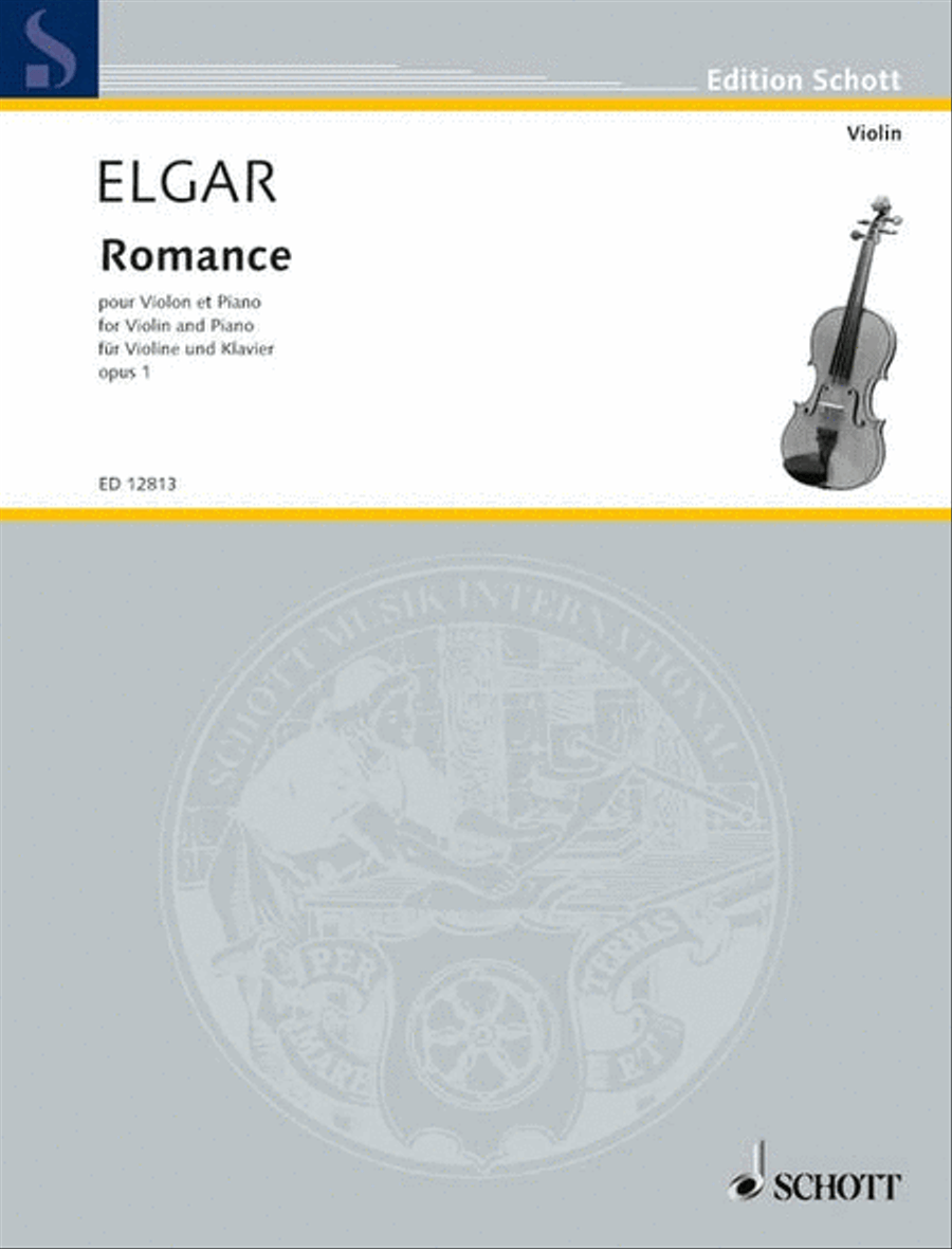 Romance For Violin And Piano Violin Solo scores gallery preview page 1