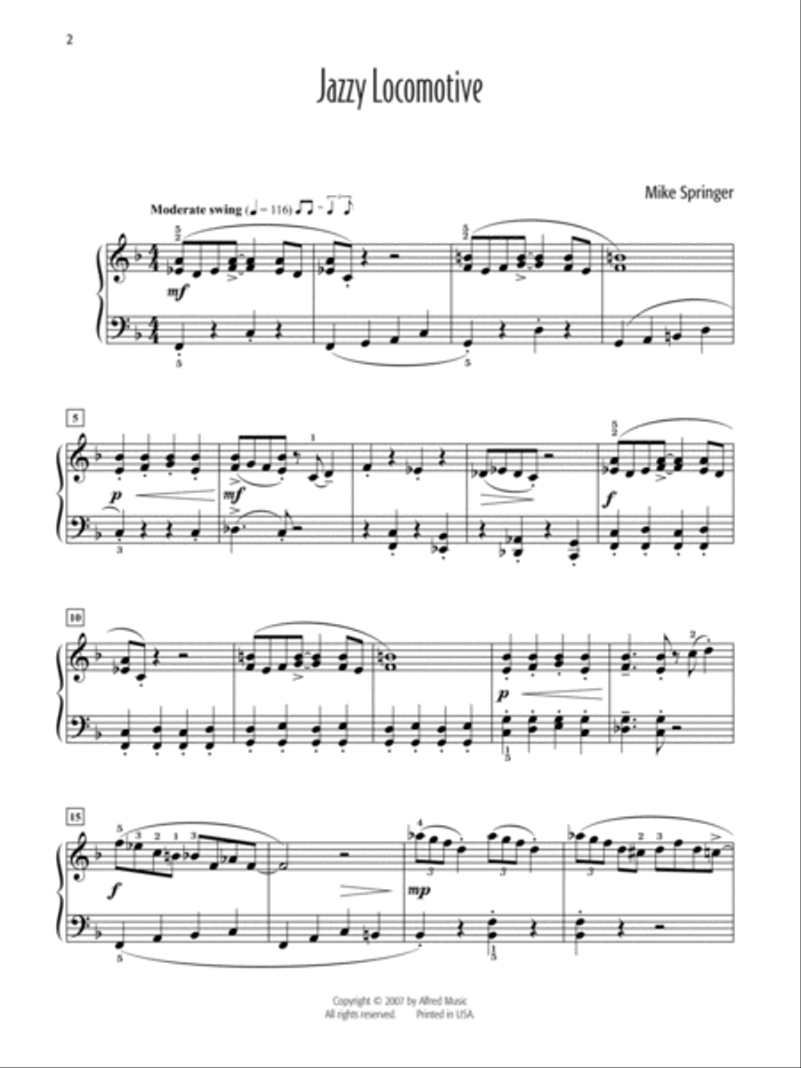 Mike Springer's Favorite Solos 1-3 (Value Pack) Easy Piano scores gallery preview page 22