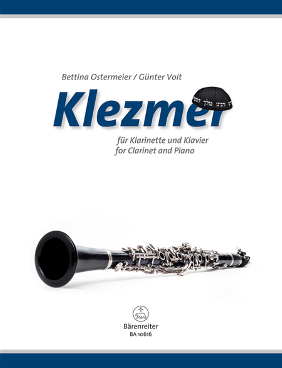 Klezmer for Clarinet and Piano Clarinet Solo scores gallery preview page 1