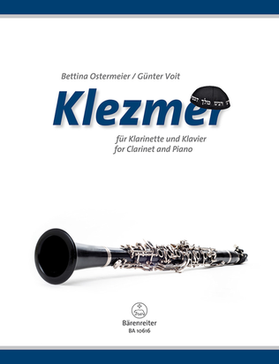 Book cover for Klezmer for Clarinet and Piano