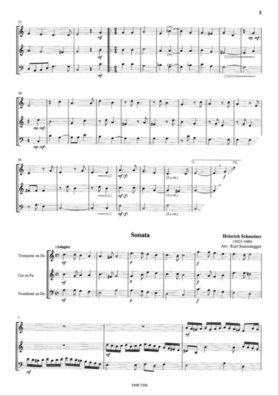 11 Trios Cornet scores gallery preview page 5