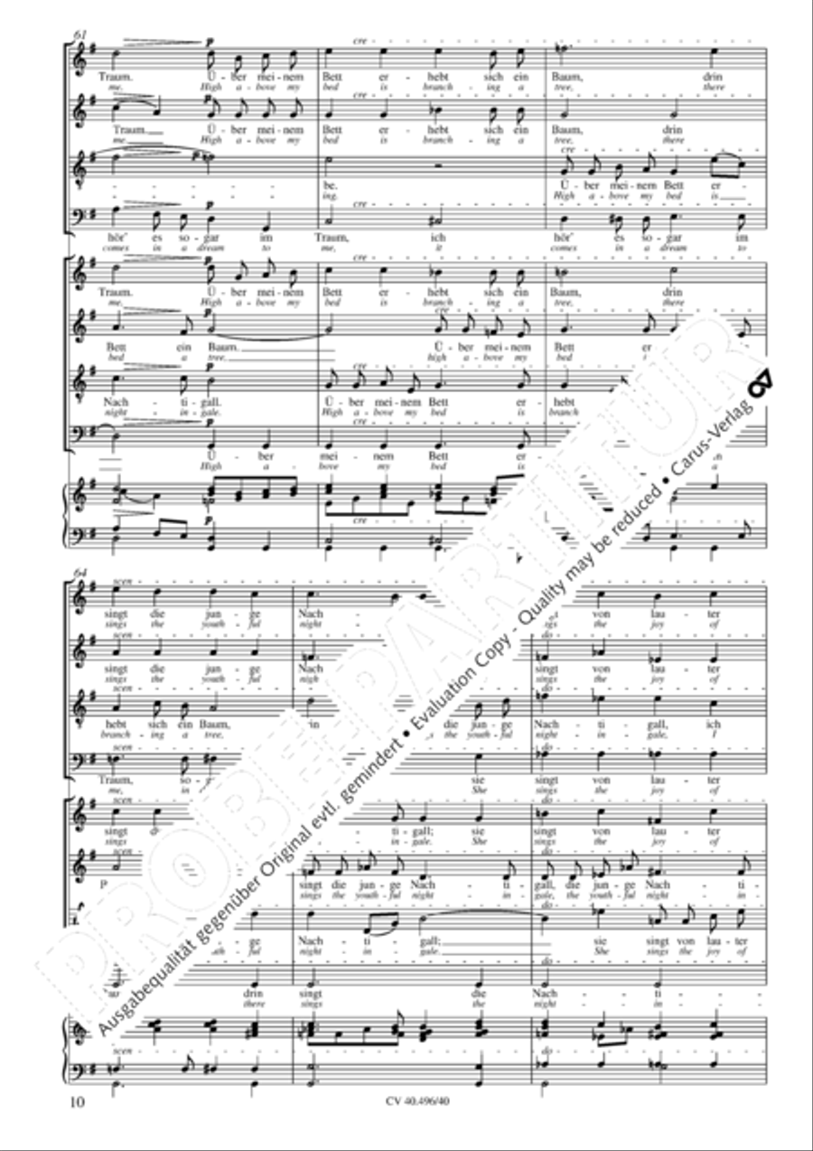 Grim death, it is the cooling night 4-Part scores gallery preview page 11