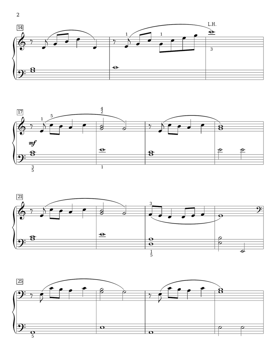 Drifting Piano Method scores gallery preview page 2