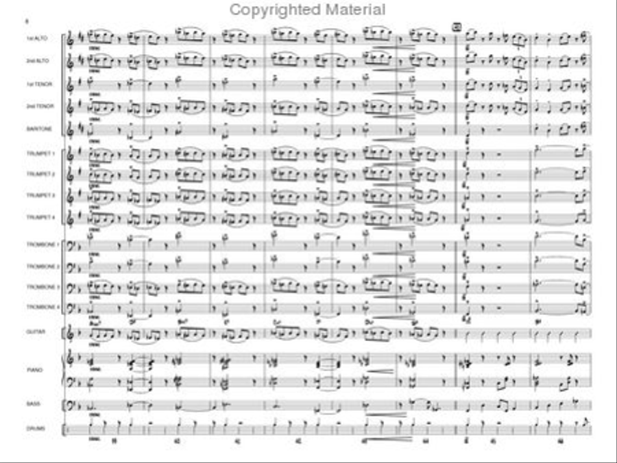 Pedal to the Metal Pedal to the Metal Jazz Ensemble scores gallery preview page 7