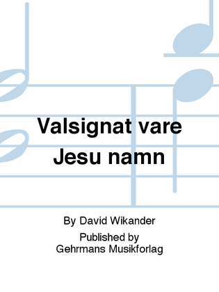 Book cover for Valsignat vare Jesu namn