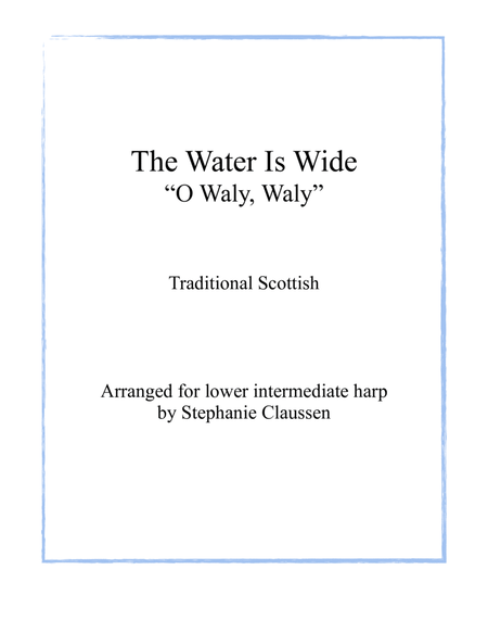 The Water Is Wide (Lower Intermediate Harp Solo) image number null