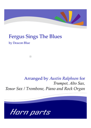 Book cover for Fergus Sings The Blues