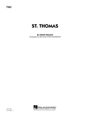 Book cover for St. Thomas - Piano