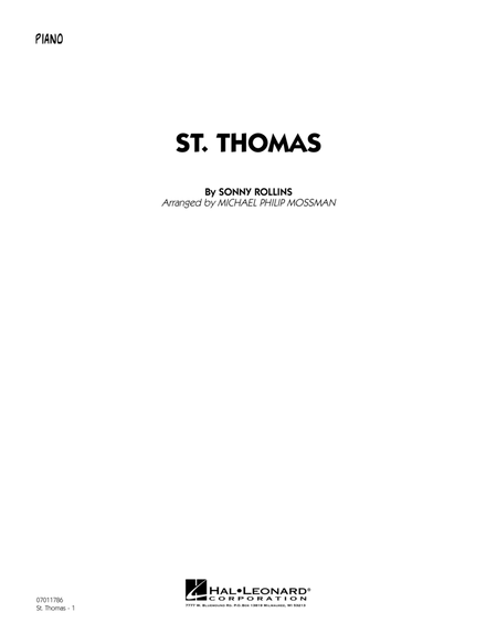 St. Thomas - Piano