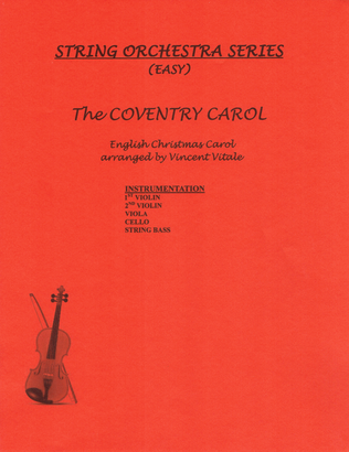 Book cover for THE COVENTRY CAROL