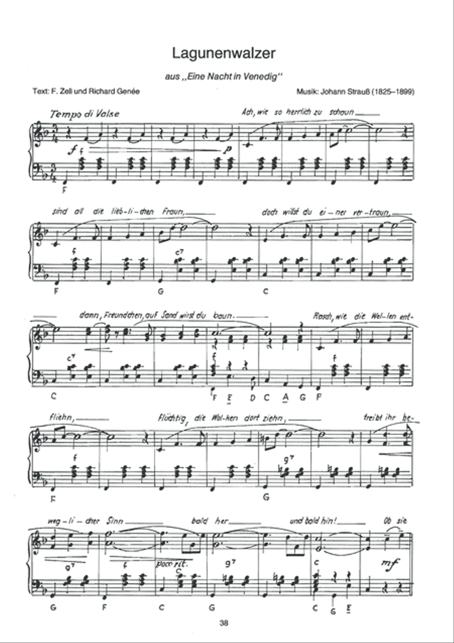 Lagunenwalzer Lagunenwalzer Piano scores gallery preview page 3