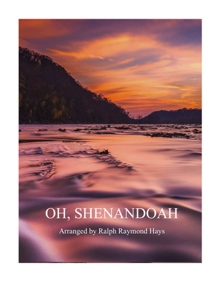Book cover for Oh, Shenandoah (for flute quartet)