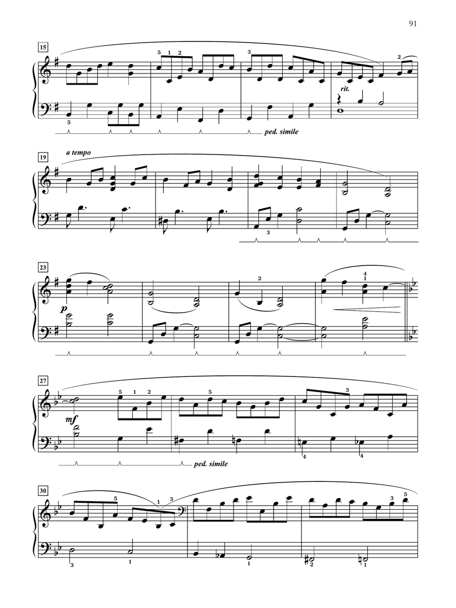 My Jesus, I Love Thee - Piano Solo Piano Solo scores gallery preview page 2