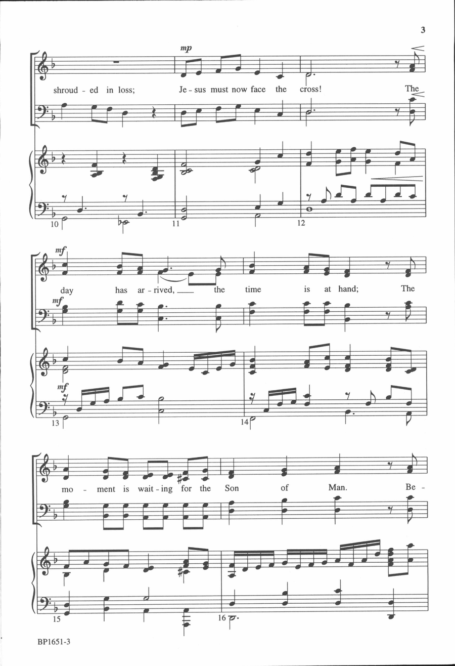 Hour Has Come, The 4-Part scores gallery preview page 3