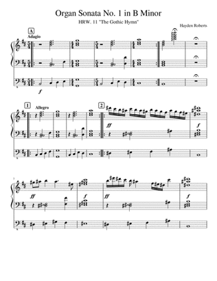 Organ Sonata No. 1 in B Minor