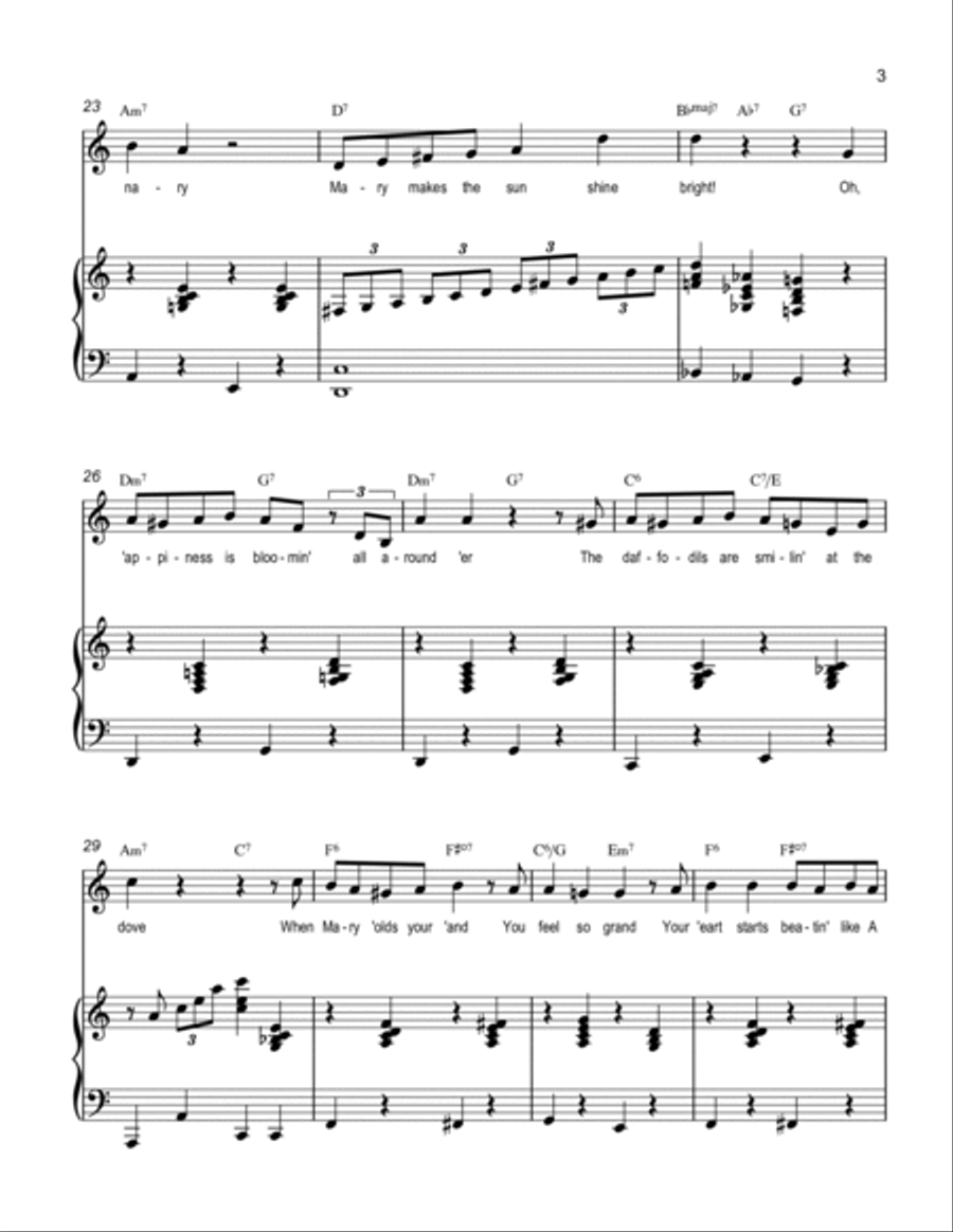 Jolly Holiday Voice scores gallery preview page 3