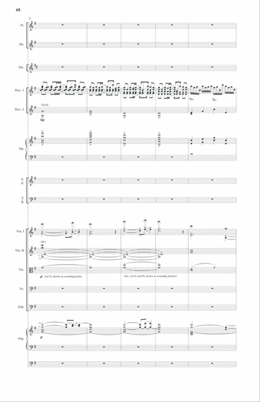 LUX Full Score (Small Orchestra Version) Chamber Orchestra scores gallery preview page 13