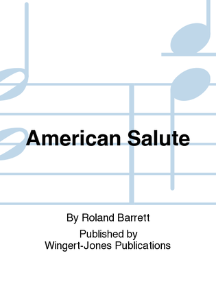 American Salute - Full Score