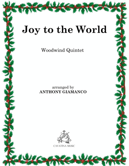 Joy to the World (Woodwind Quintet) image number null