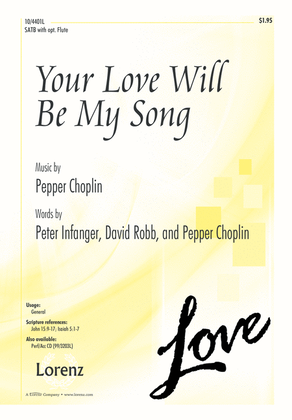 Book cover for Your Love Will Be My Song
