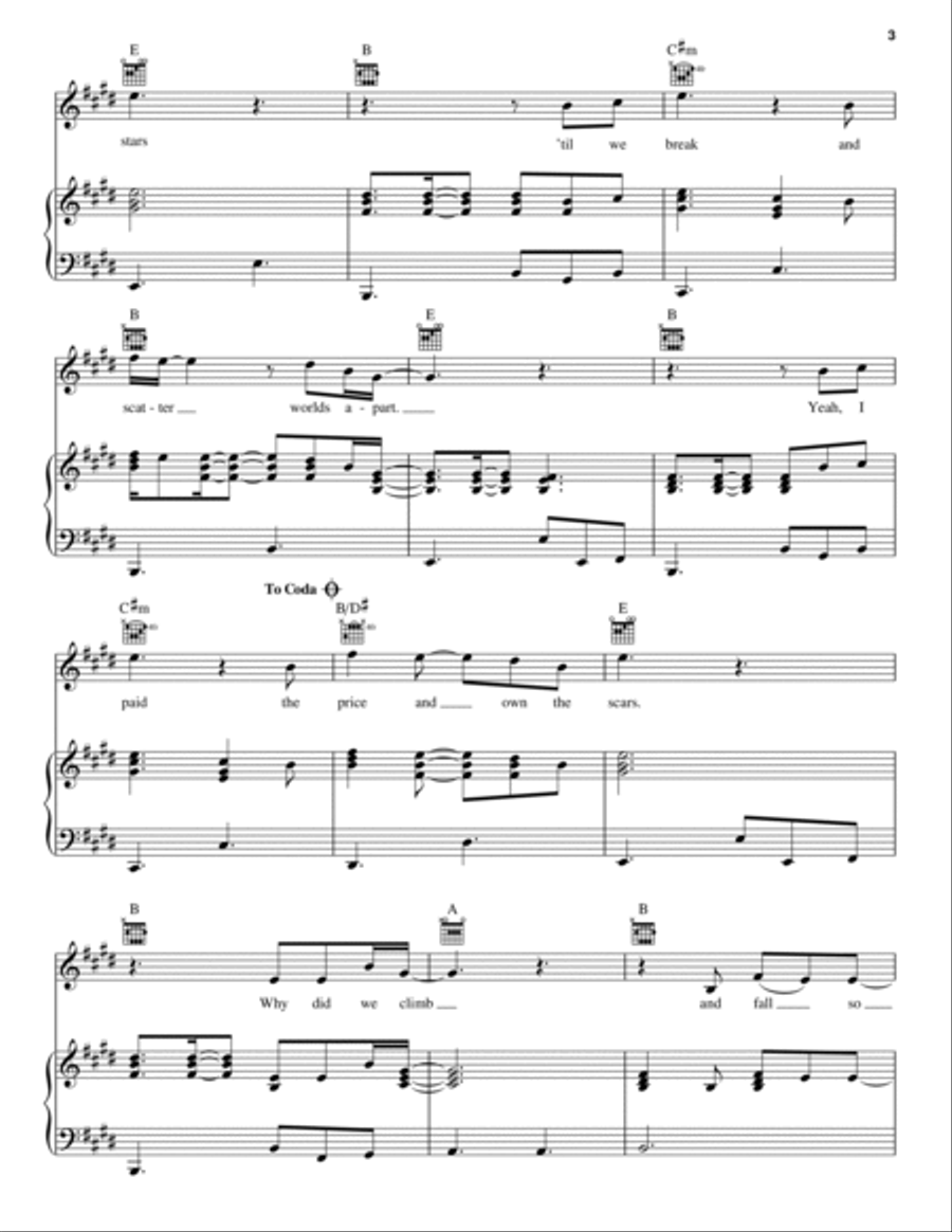 Paper Houses Paper Houses Piano, Vocal, Guitar scores gallery preview page 3