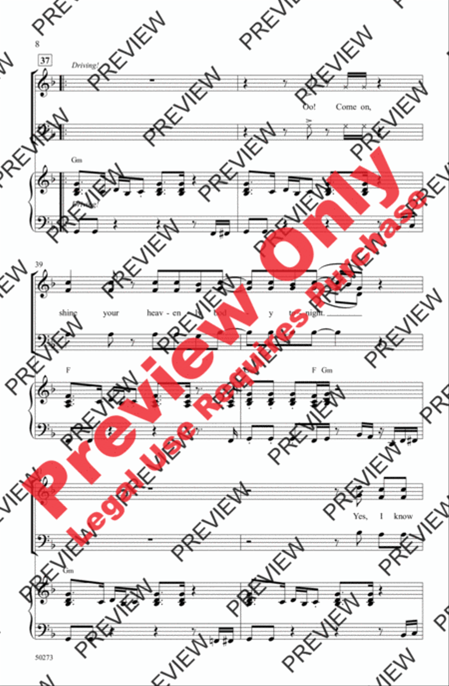 Lucky Star 3-Part scores gallery preview page 8