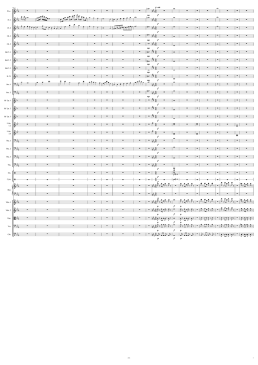 Rebellion Full Orchestra scores gallery preview page 5